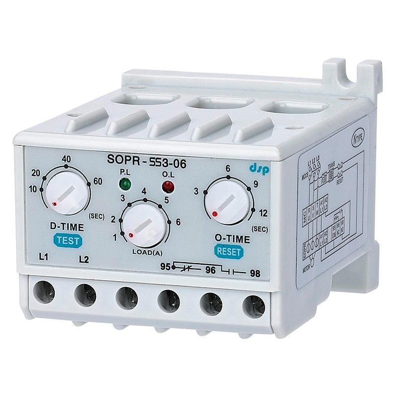 Samwha-Dsp SOPR-SS3-440 Electronic Overload Relay Motor Protector.