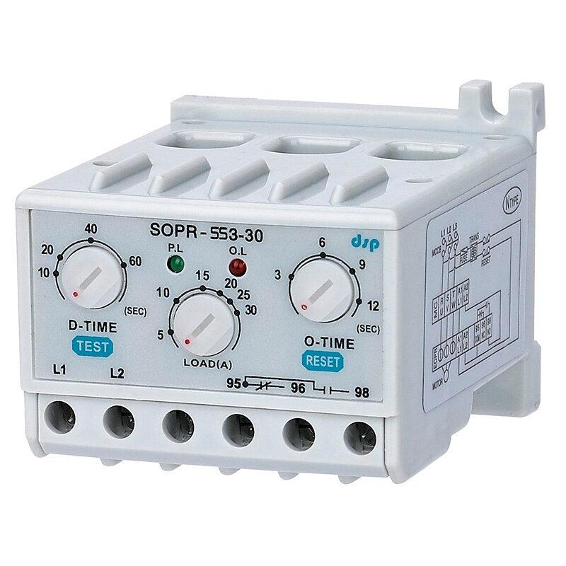 Samwha-Dsp SOPR-SS3-440 Electronic Overload Relay Motor Protector.