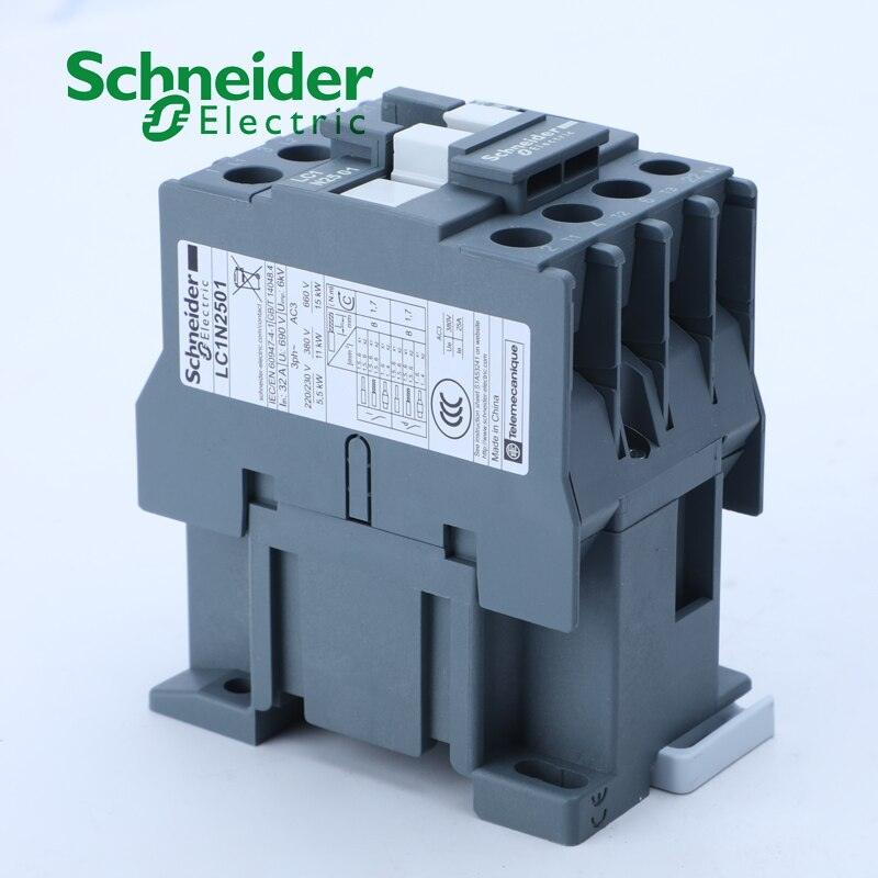 Schneider Electric 3P 25A AC Contactor LC1N2510M5N LC1N2510B5N LC1N2510CC5N.