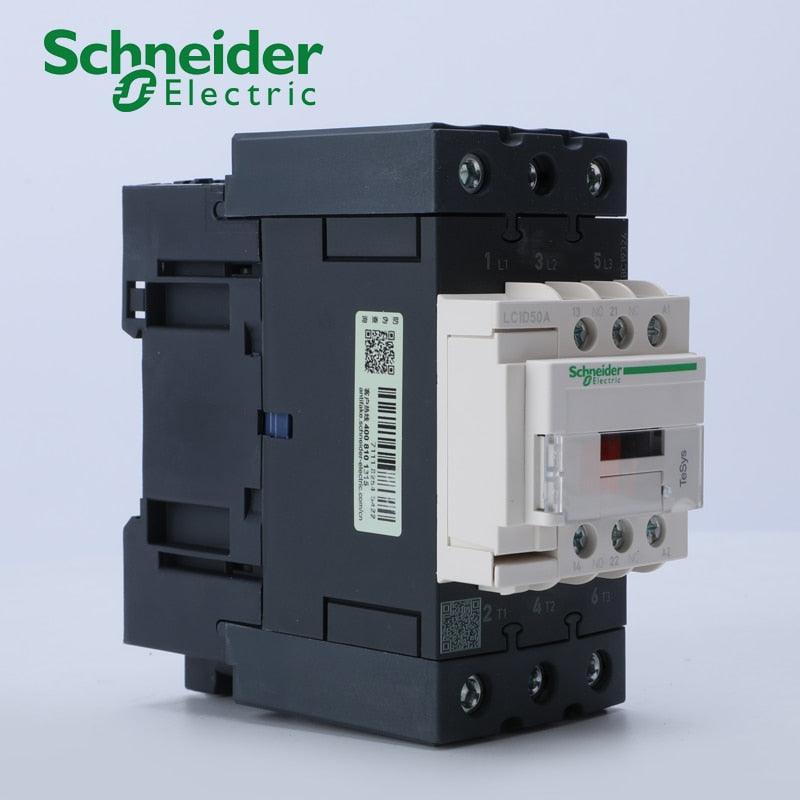 Schneider Electric 3P 50A AC Contactor LC1D50AM7C LC1D50ACC7C LC1D50AB7C LC1D50AE7C LC1D50AF7C LC1D50AQ7C.