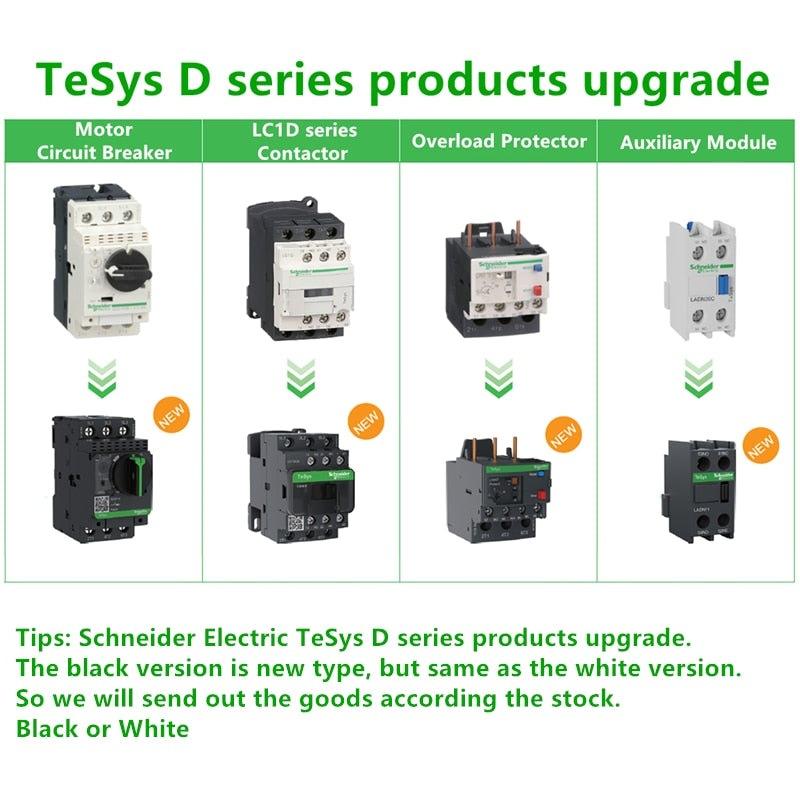 Schneider Electric 3P 50A AC Contactor LC1D50AM7C LC1D50ACC7C LC1D50AB7C LC1D50AE7C LC1D50AF7C LC1D50AQ7C.