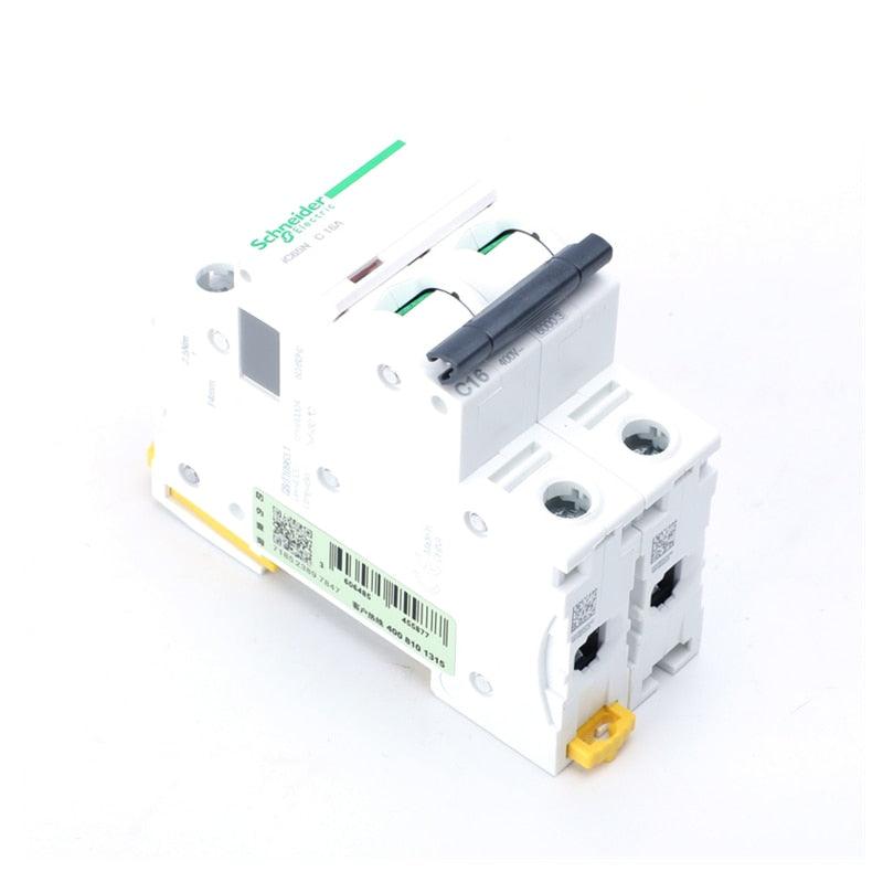 Schneider Electric Acti9 IC65N 2P Miniature Circuit Breaker C Curve MCB 1A-63A.