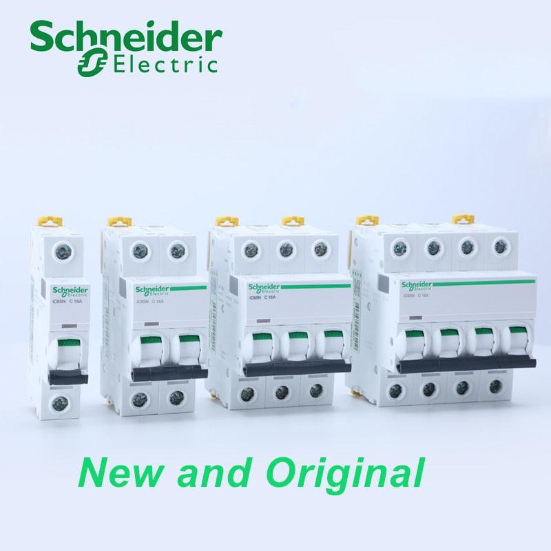 Schneider Electric Acti9 IC65N 2P Miniature Circuit Breaker C Curve MCB 1A-63A.