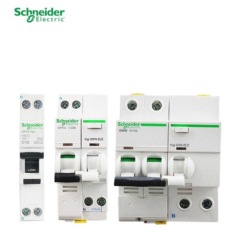 Schneider Electric MCB iDPNa 1P+N Mini Circuit Breaker with 30mA Leakage Protection Vigi iDPN ELE.