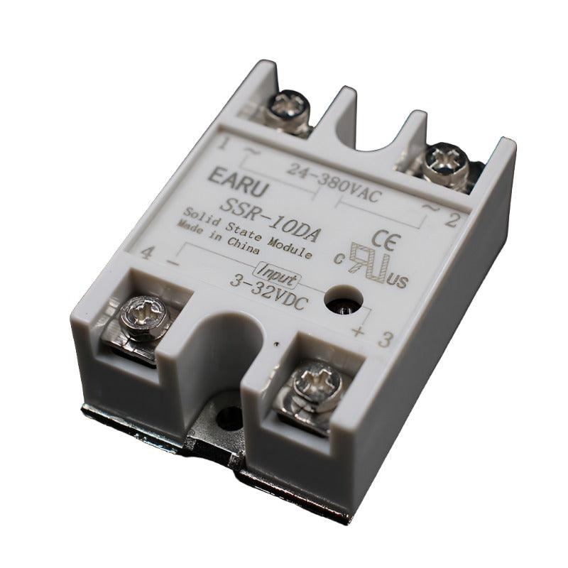 Solid State Relay Module SSR-10DA SSR-25DA SSR-40DA 10A 25A 40A DC 3-32V TO 24-380V AC SSR 10DA 25DA 40DA Temperature Controller