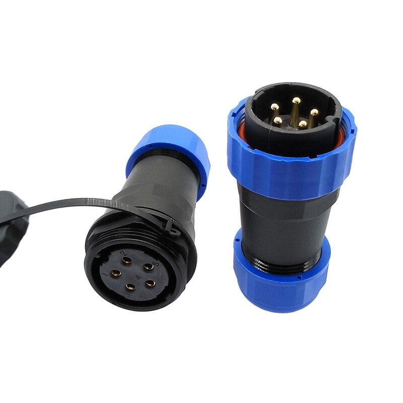 SP28 Docking waterproof connector 2 pin 3/4/5/6/7/8/9/10/12/14/16/19/22/24/26Pin IP68 cable connectors.