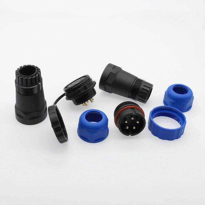 SP28 Docking waterproof connector 2 pin 3/4/5/6/7/8/9/10/12/14/16/19/22/24/26Pin IP68 cable connectors.