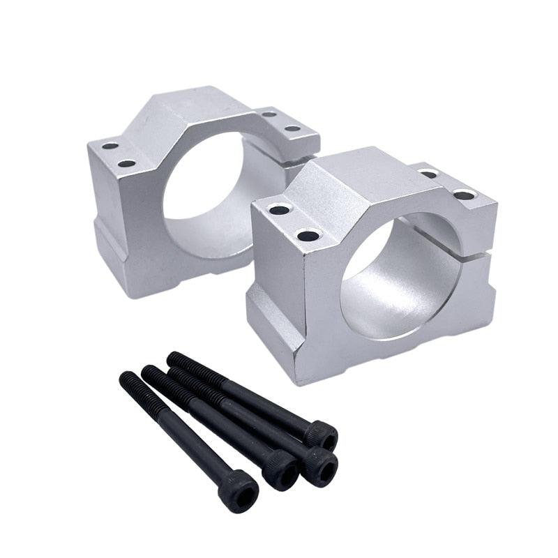 Spindle motor mount bracket spindle fixture for ER11 300W 400W 500W cast aluminum bracket with screws 45mm 52mm.