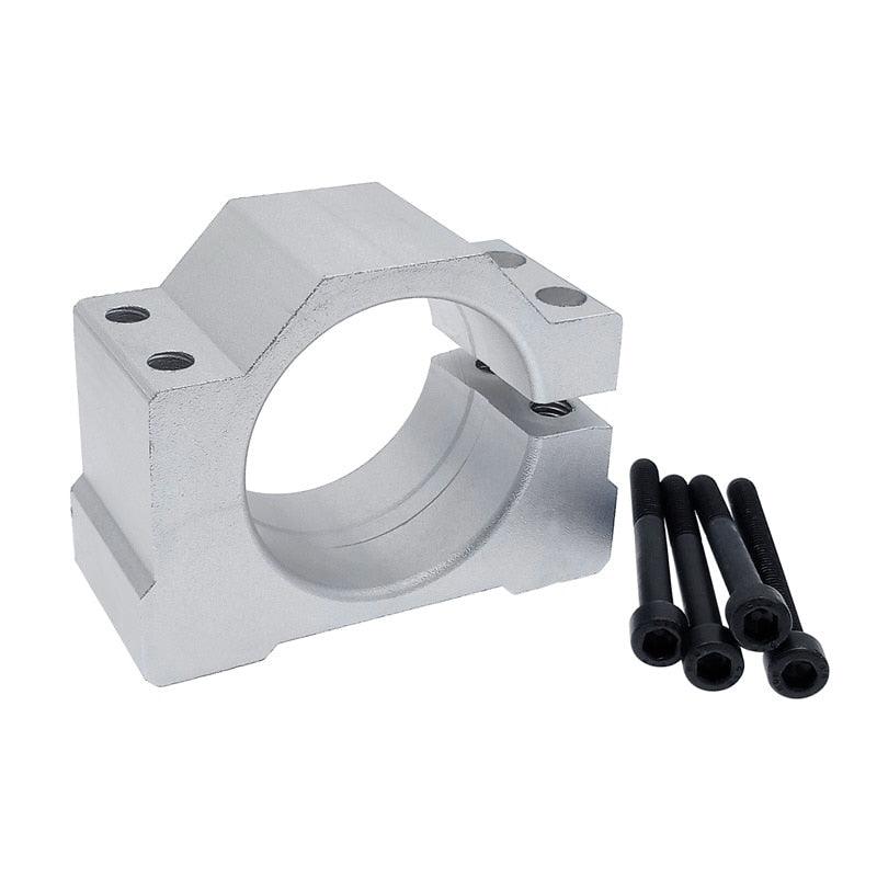 Spindle motor mount bracket spindle fixture for ER11 300W 400W 500W cast aluminum bracket with screws 45mm 52mm.