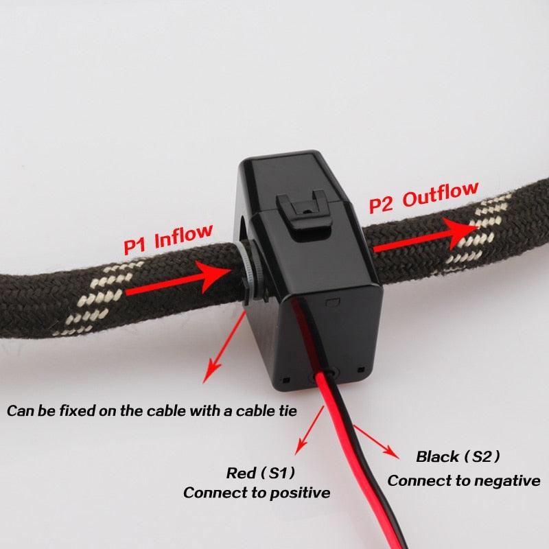 split core current transformer 5a OPCT24AL-100A/5A 150a5a 2005a 250:5 400A/5A.
