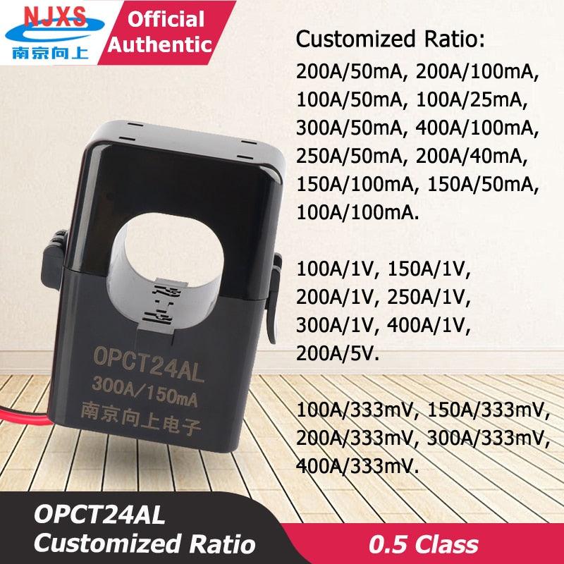 split core current transformer for sale OPCT24AL 200A/333mV 200A/200mV 400A:333mV 200A5V clamp cts split core current sensor.