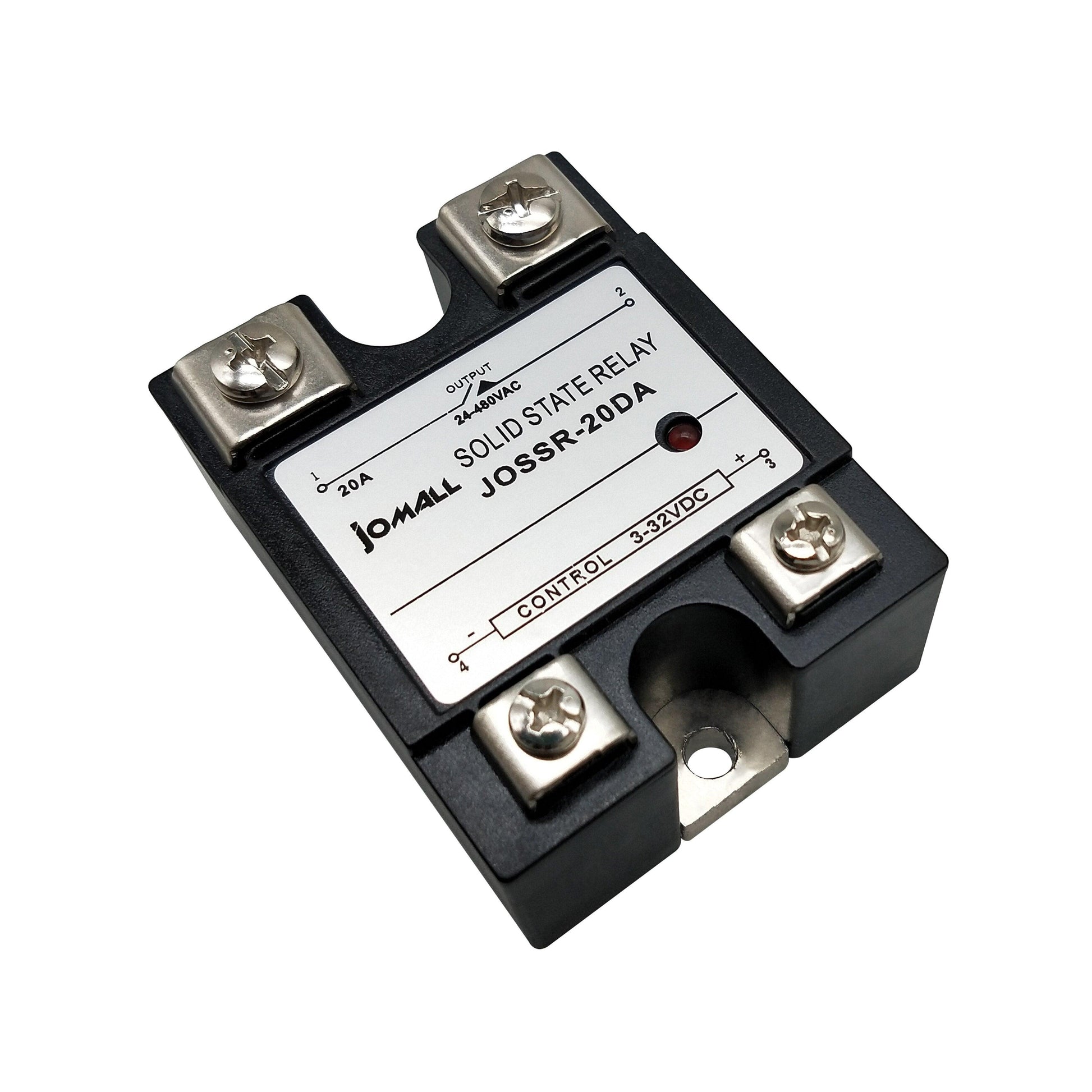 electric relay,SSR -10DA/20DA/25DA/40DA DC control AC SSR Single phase Solid state relay 12v