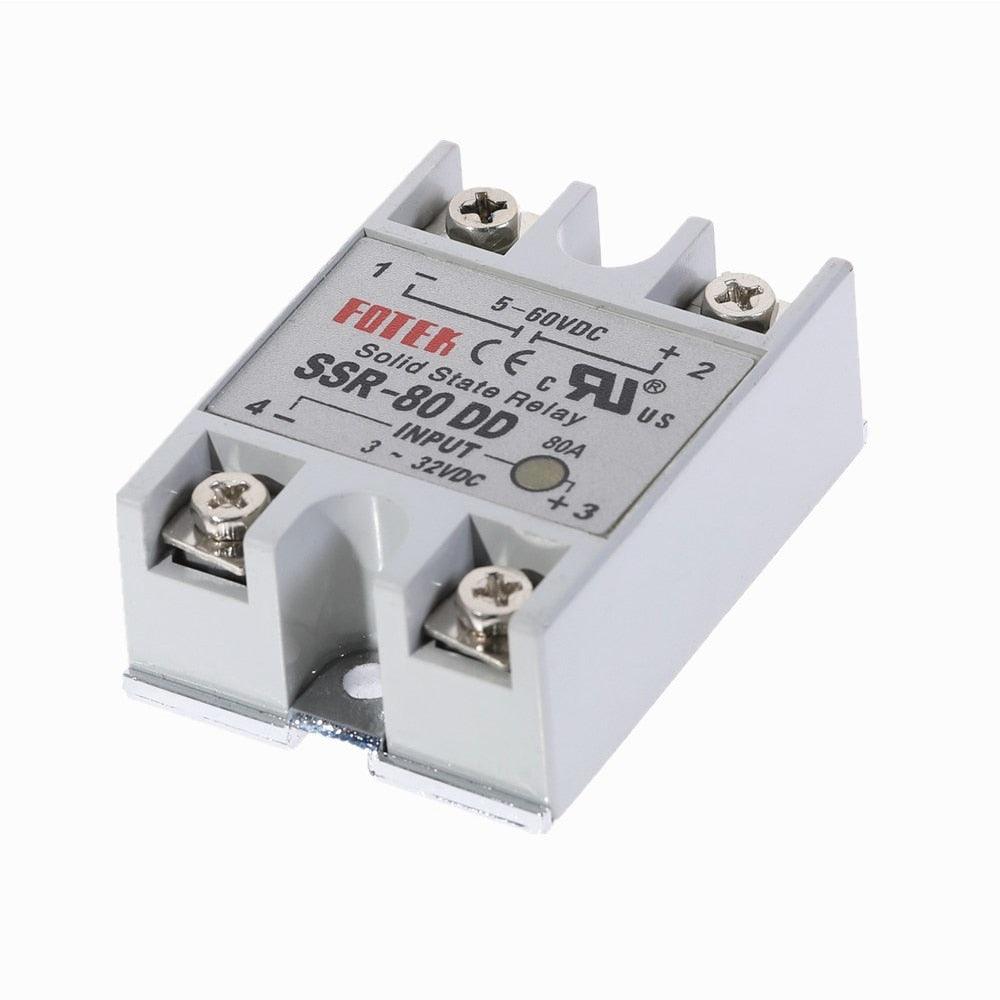 SSR-80DD 80A Solid State Relay DC-DC Control.ssr-80dd