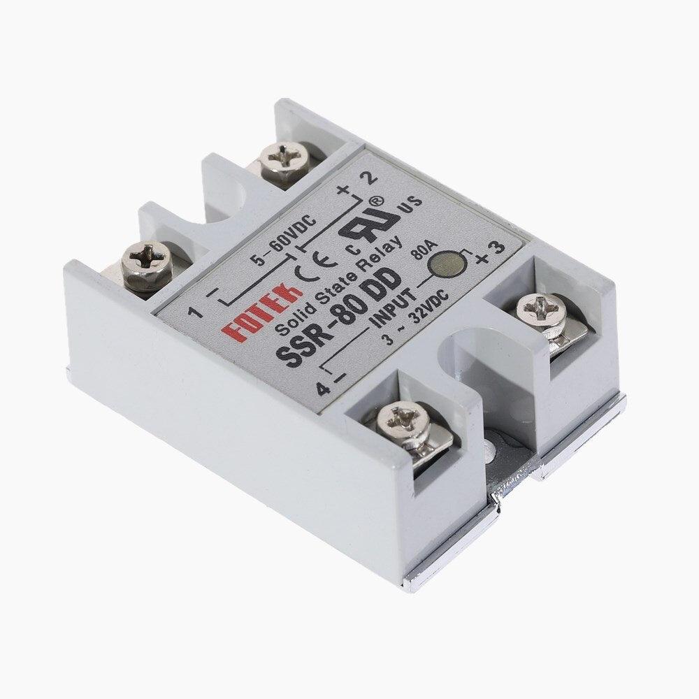 SSR-80DD 80A Solid State Relay DC-DC Control.ssr-80dd