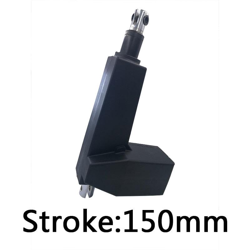 Stroke 150mm Electric linear actuator 12V 24V DC motor 2000N 4000N 6000N 8000N push pull force hospital ICU electric chair bed.