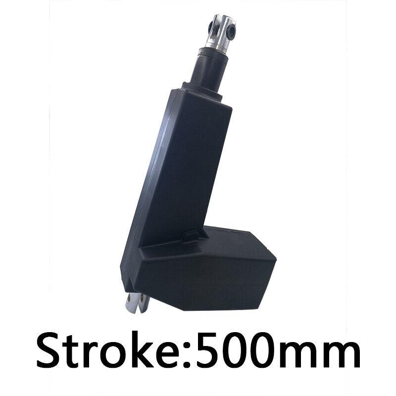 Stroke 500mm Electric linear actuator 12V 24V DC motor 2000N 4000N 6000N 8000N push pull force hospital ICU electric chair bed.