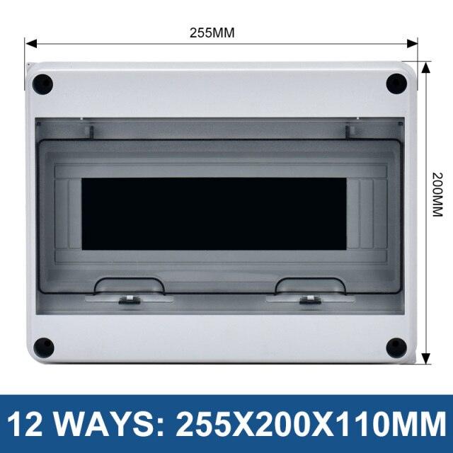 TAIXI- 2/5/8/12/15/18/24 Ways Outdoor IP65 Electrical Distribution Box.