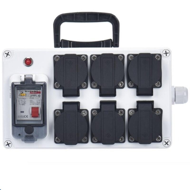 TAIXI- Outdoor Mobile Portable Industrial Socket Box| with MCB RCBO 220V 32A 16A  optional.