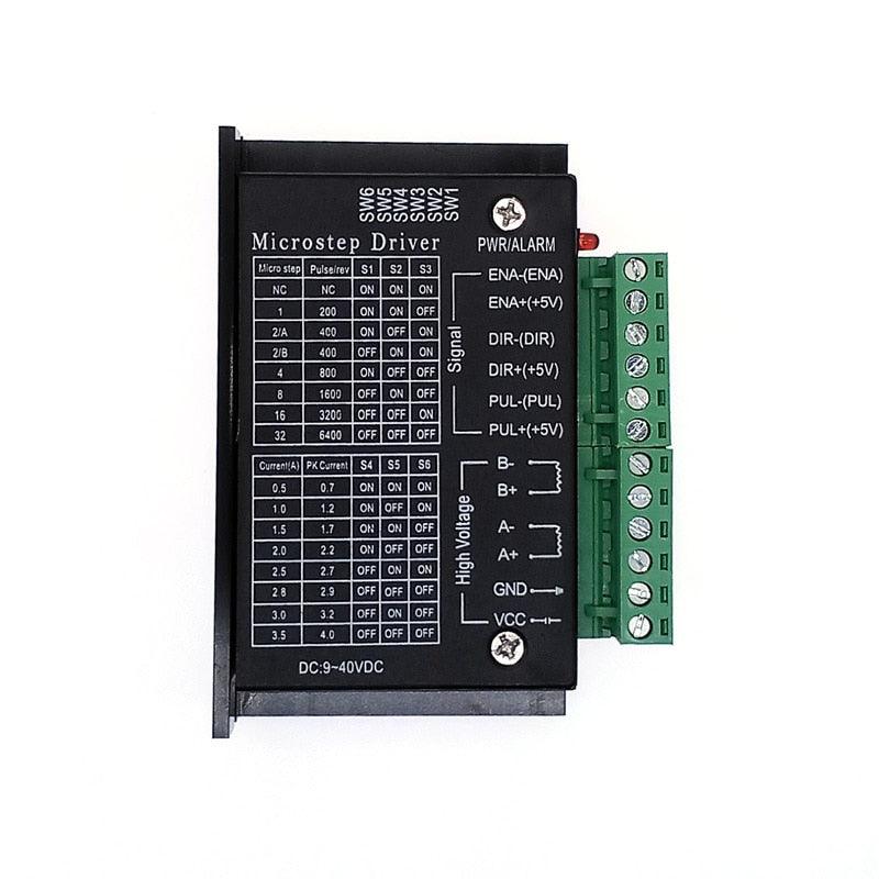 TB6600 stepper driver step Nema 17/23 driver 42/57/86 32 segments upgraded 4.0A 42VDC.