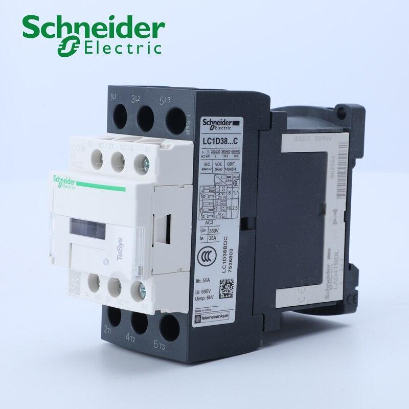 TeSys Deca 3P 25A 32A 38A DC Contactor LC1D25BDC LC1D25FDC LC1D25MDC LC1D32BDC LC1D32FDC LC1D32MDC LC1D38BDC LC1D38FDC LC1D38MDC.