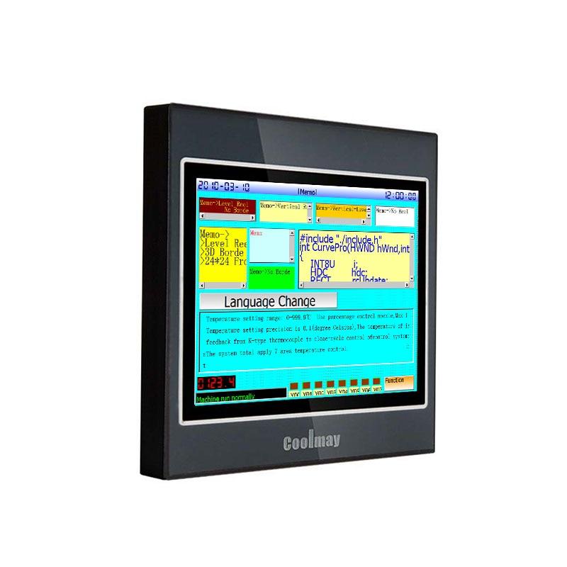 TK6037FH Economic Mini Color Touch Screen HMI Monitor for Industrial Automation.