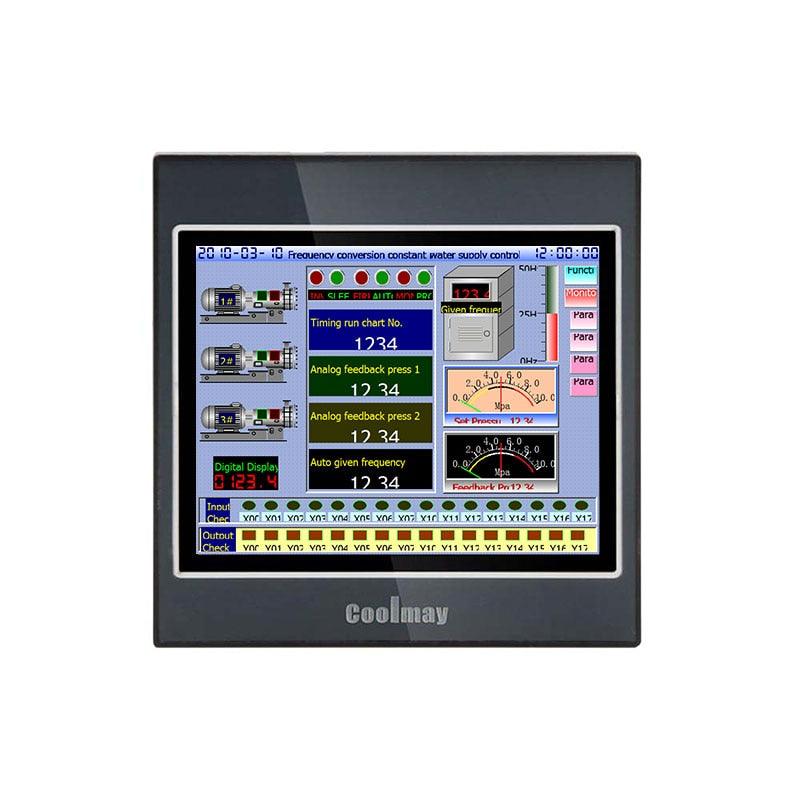 TK6037FH Economic Mini Color Touch Screen HMI Monitor for Industrial Automation.
