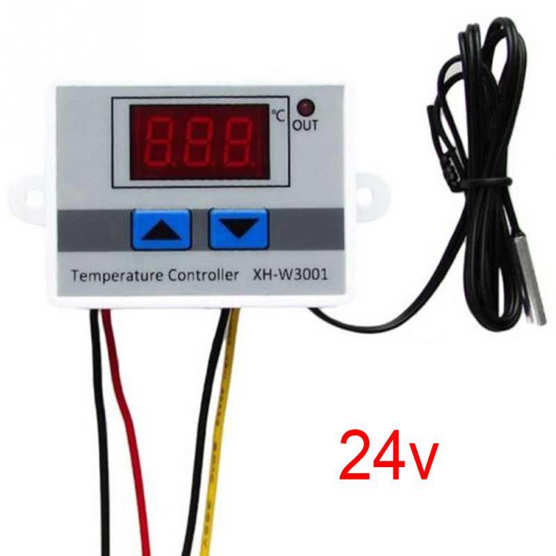 XH-W3001 10A Digital Temperature Controller 12V, 24V, 220V Quality thermal regulator Thermocouple thermostat with LCD display.